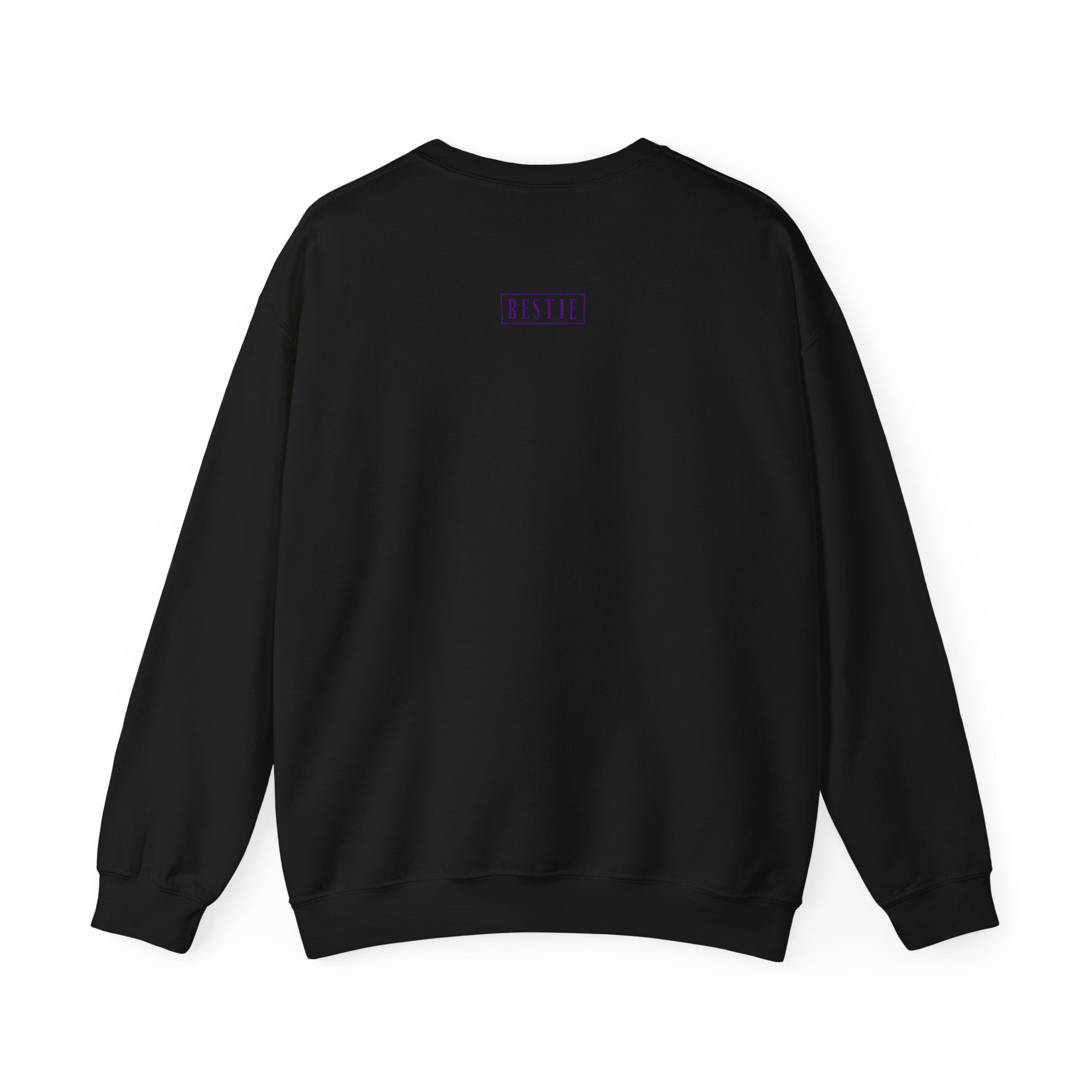 Every Body Needs a Hug Bestie Crew sweatshirt | purple text Crewneck, Positive Message