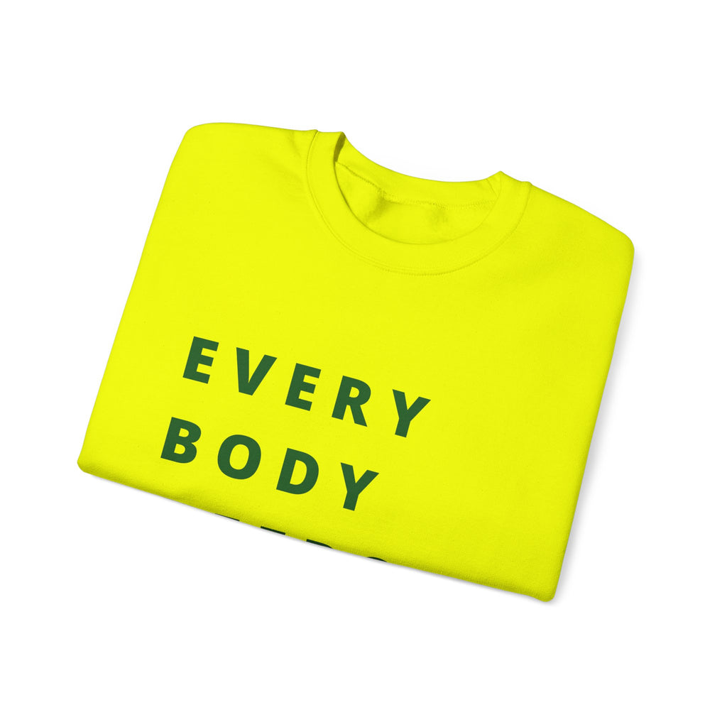 Every Body Needs a Hug Bestie Crew sweatshirt | Crewneck, Positive Message