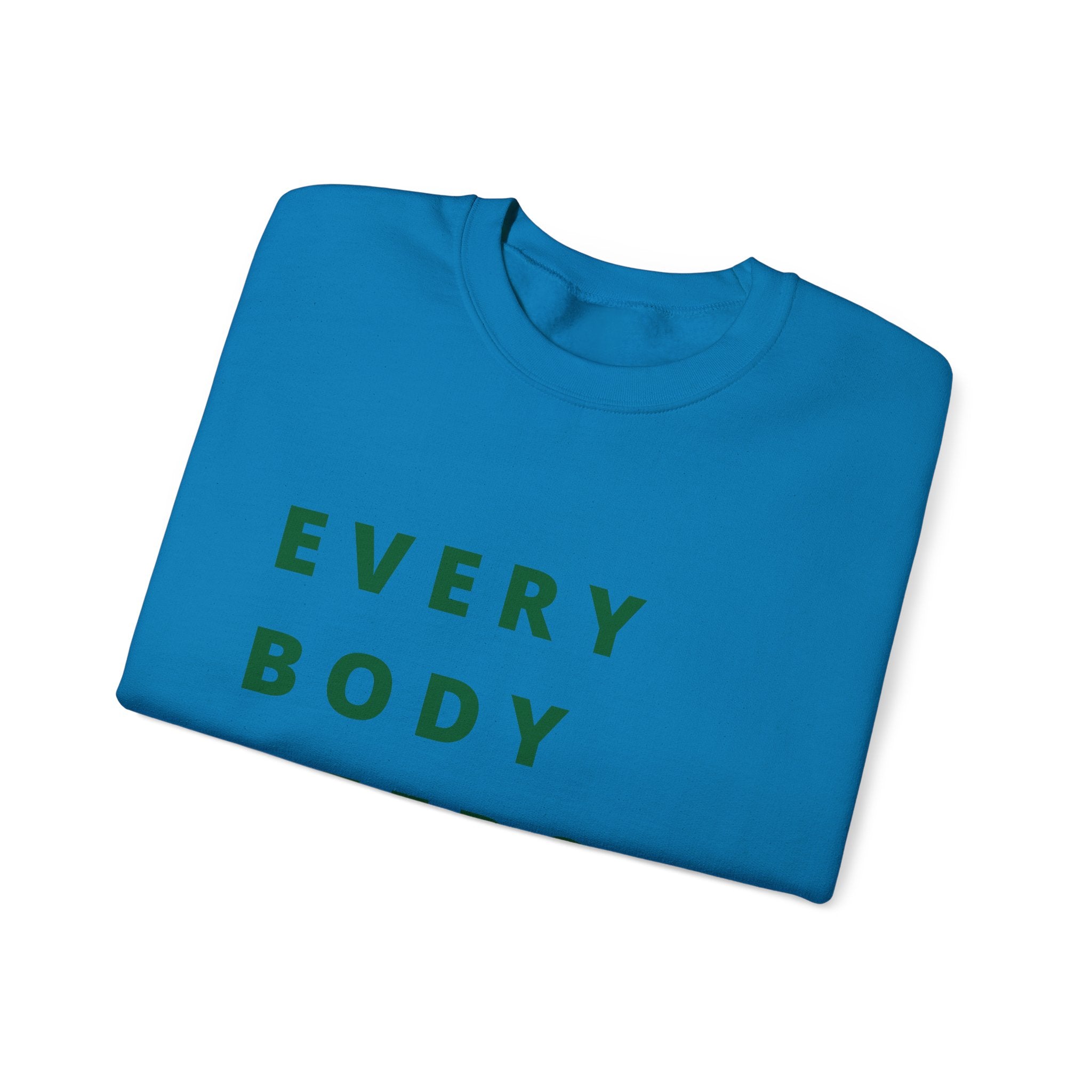 Every Body Needs a Hug Bestie Crew sweatshirt | Crewneck, Positive Message