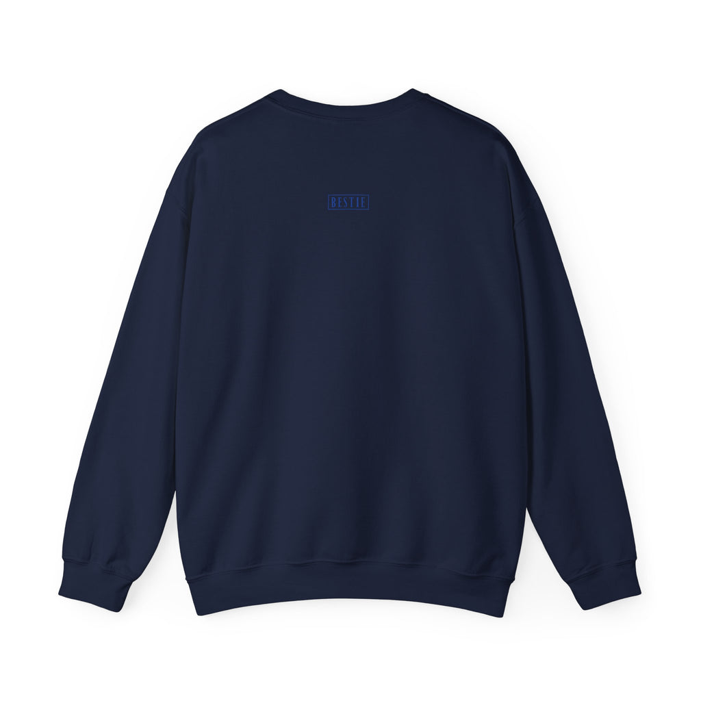 Every Body Needs a Hug Bestie Crew sweatshirt | navy text Crewneck, Positive Message