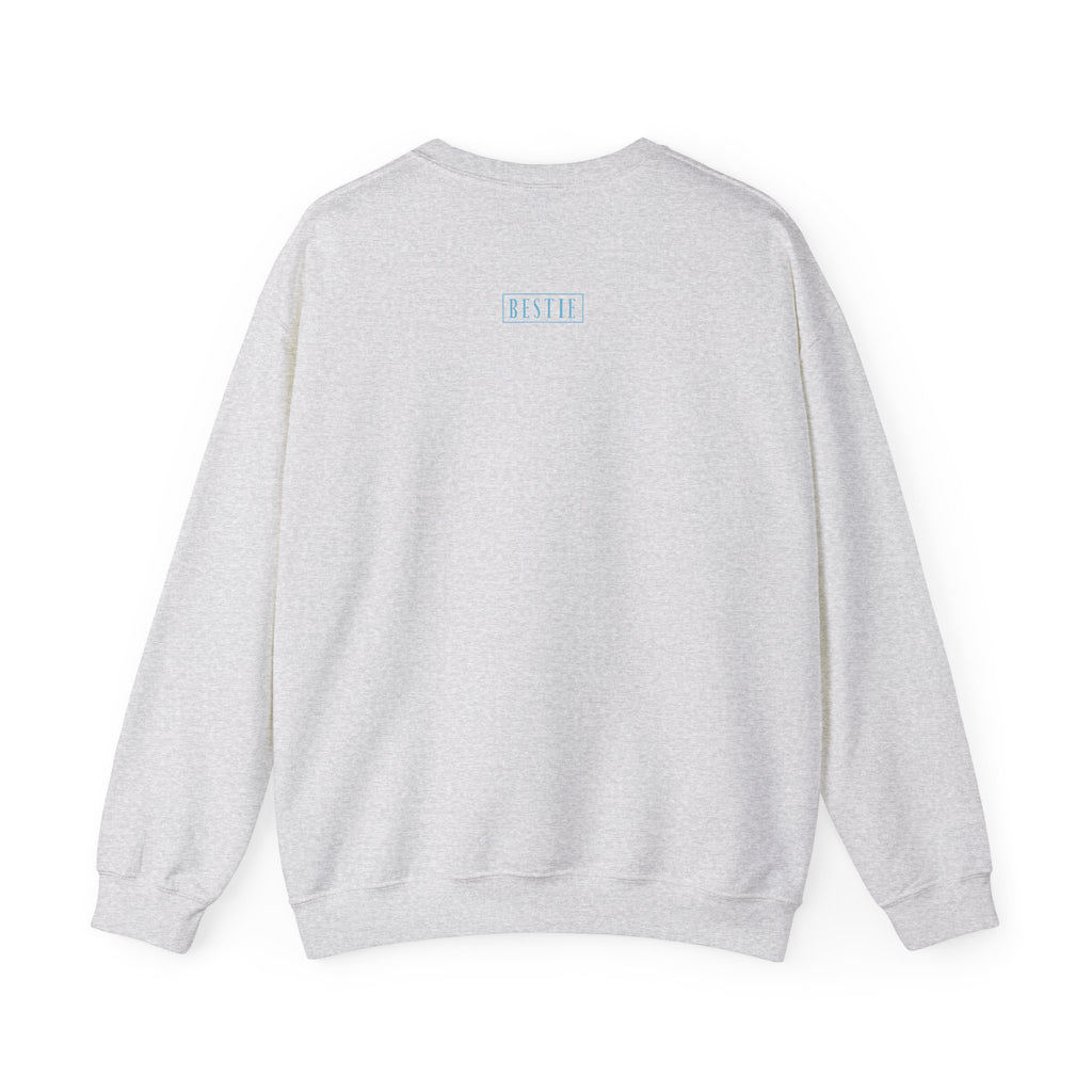 Every Body Needs a Hug Bestie Crew sweatshirt | blue text Crewneck, Positive Message