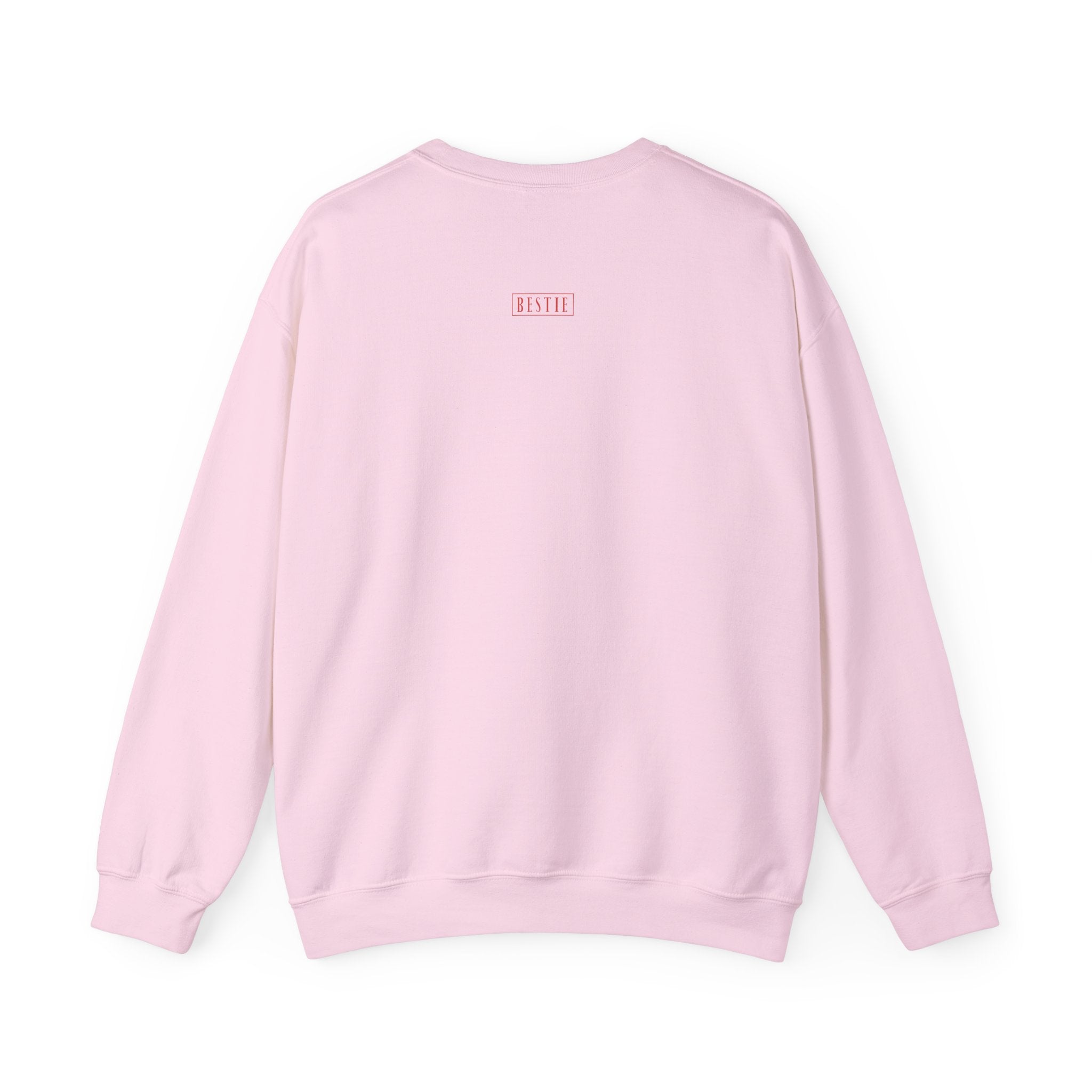 Every Body Needs a Hug Bestie Crew sweatshirt | pink text Crewneck, Positive Message