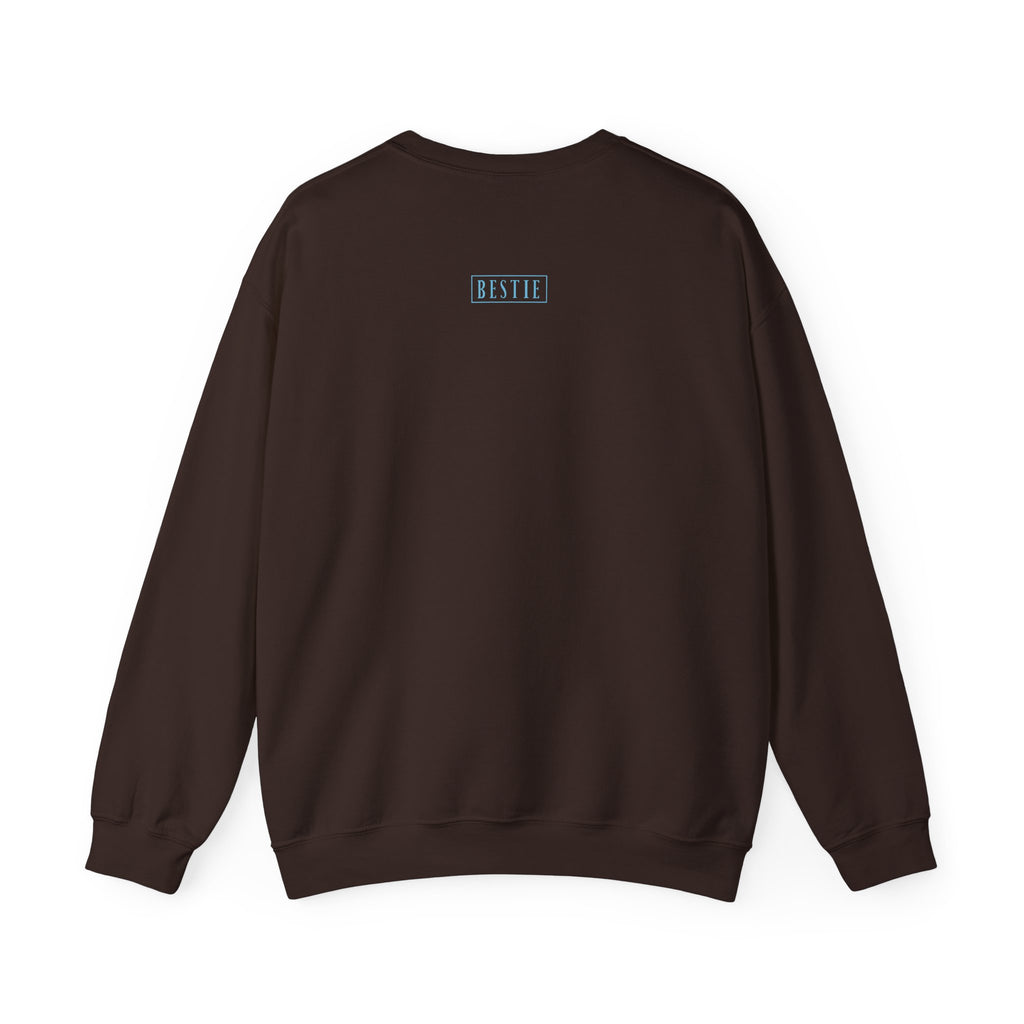 Every Body Needs a Hug Bestie Crew sweatshirt | blue text Crewneck, Positive Message