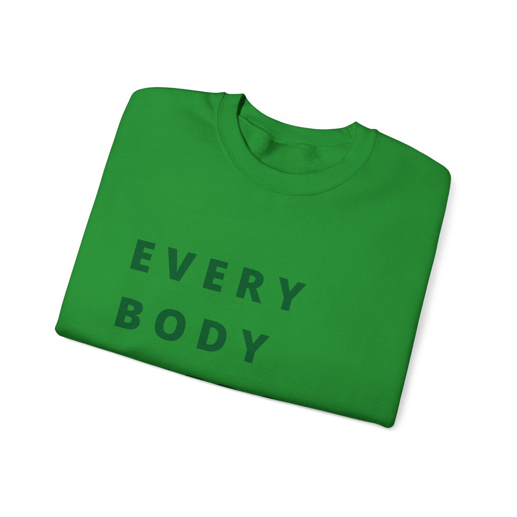 Every Body Needs a Hug Bestie Crew sweatshirt | Crewneck, Positive Message