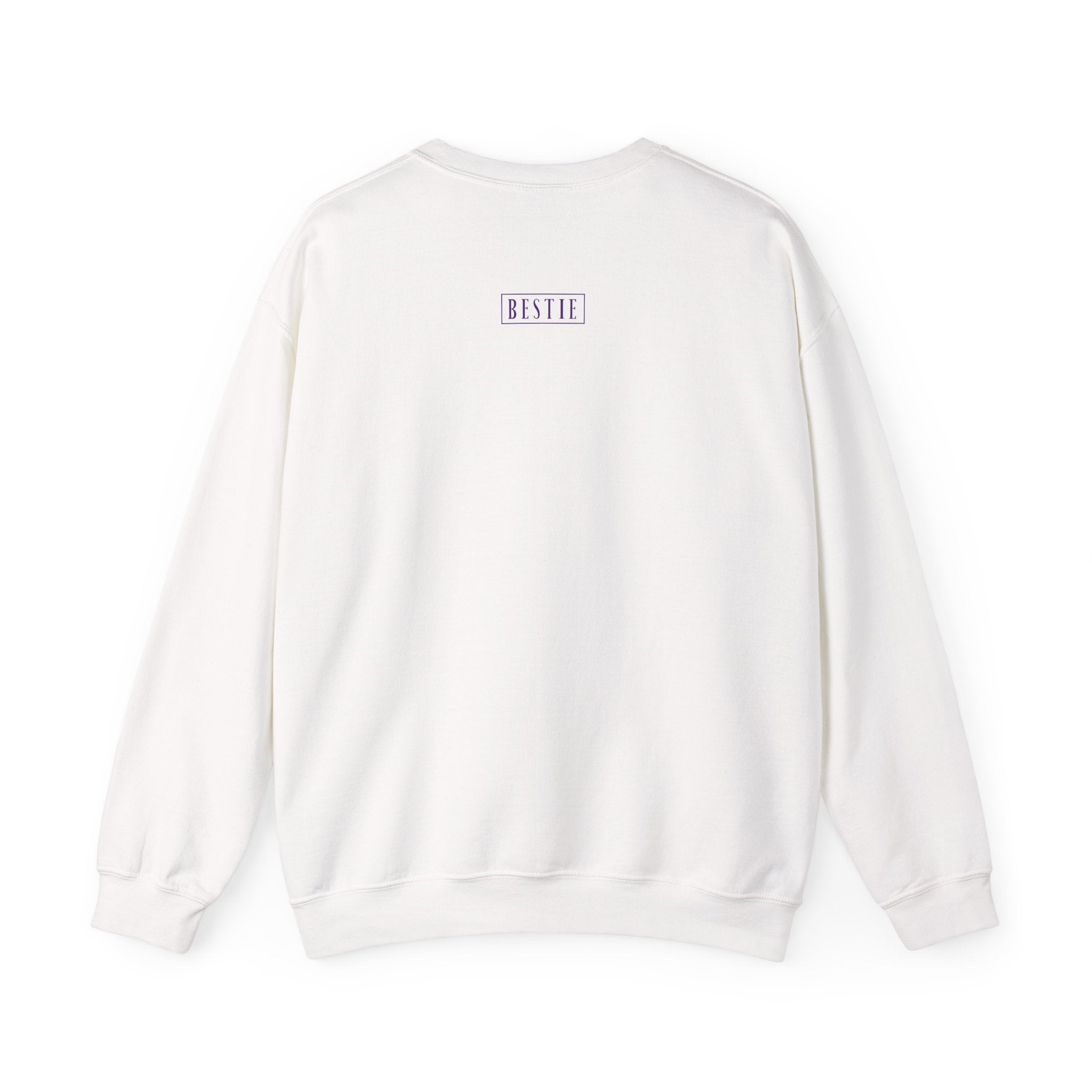 Every Body Needs a Hug Bestie Crew sweatshirt | purple text Crewneck, Positive Message