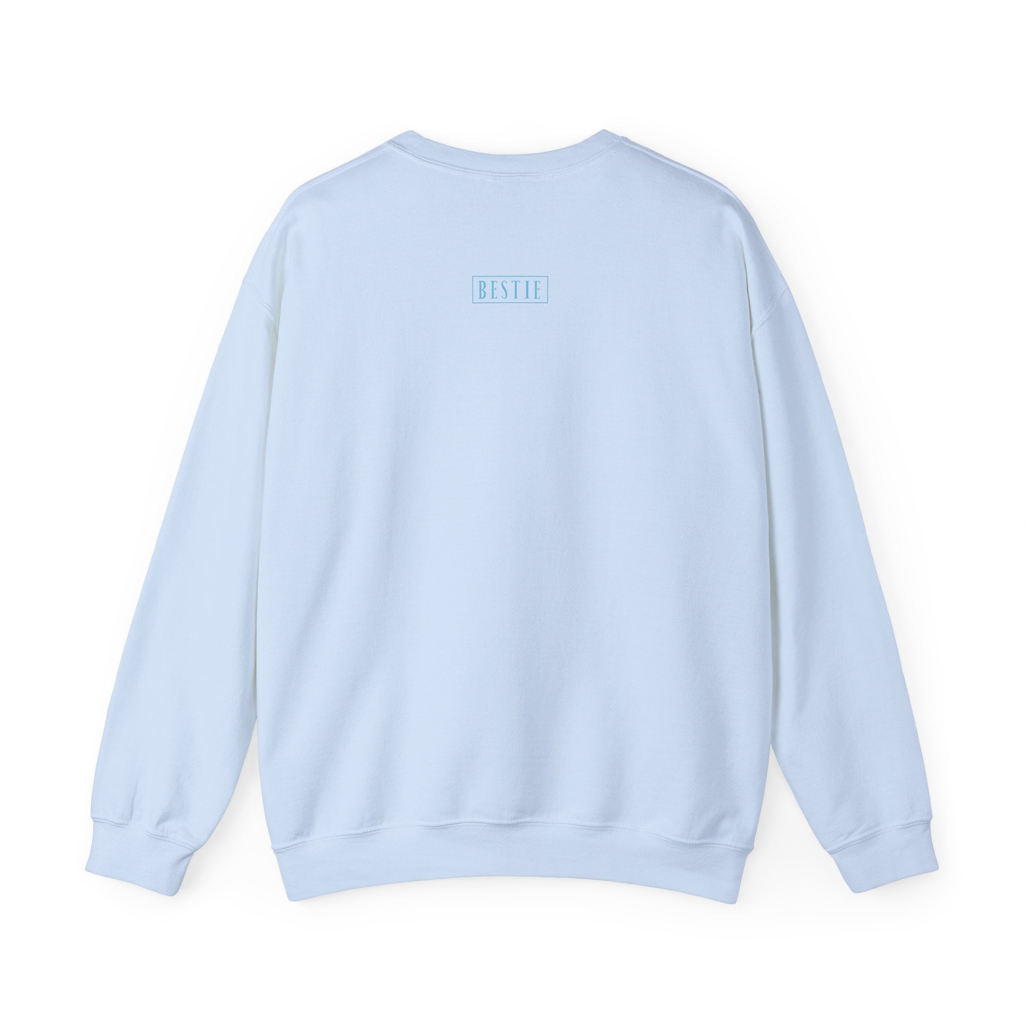 Every Body Needs a Hug Bestie Crew sweatshirt | blue text Crewneck, Positive Message
